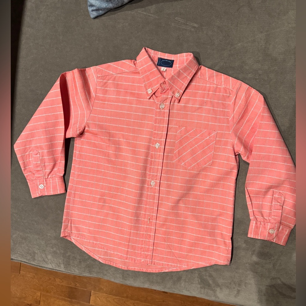 Made in Italy, designer Arc en Ceil, button downs - Boys sizes 4A and 18M
